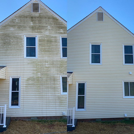 Soft Washing vs. Pressure Washing: What’s Safer for Winston-Salem Siding?